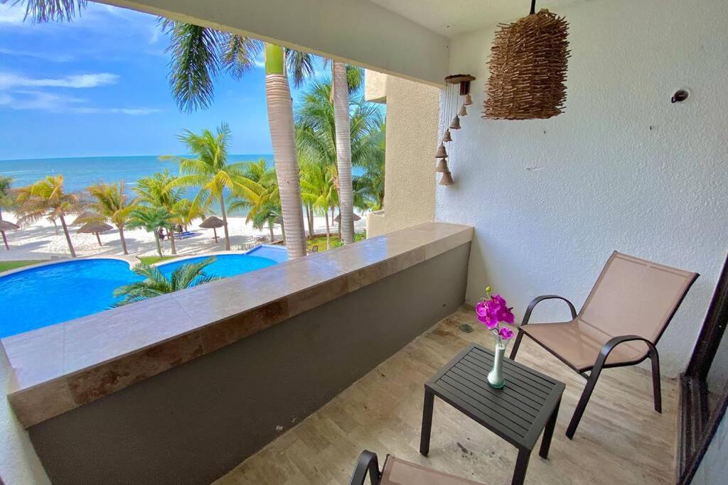 Oceanfront Condo Bm By Andiani カンクン エクステリア 写真